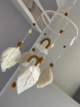 Mobile Macrame Rainbow occa natur