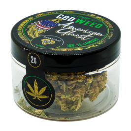 Euphoria CBD Weed American Ghost 2 g aus 100% reinem Cannabis Sativa hergestellt