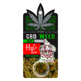 Euphoria CBD Weed Harle Tsu 0,7 g hergestellt aus 100% reinem Cannabis Sativa