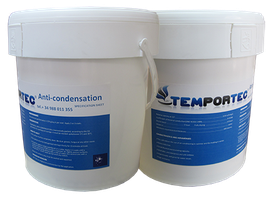 2 drums of 4 liters TEMPORTEC - ANTICONDENSATION