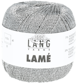 Lang Yarns Lamé- silber