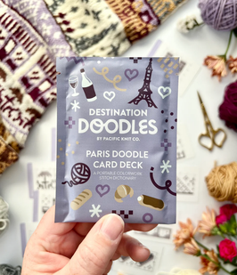 Doodle Karten Set - Paris