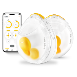 Medela Freestyle hands-free Doppelmilchpumpe / MAGIC InBra Doppelpumpe