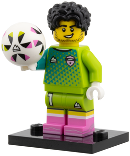 Nr 9. Voetbalkeeper met Bal