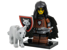 Wolven ridder met wolf