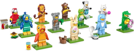 Serie 28. Complete serie van alle 12 minifiguren.