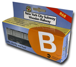 Holz U-Bahn New York Linie B