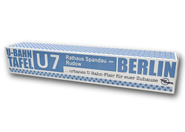 U-Bahn Tafel Berlin Linie U7