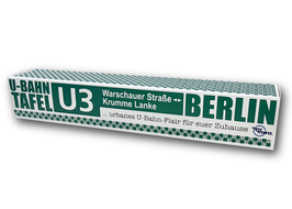 U-Bahn Tafel Berlin Linie U3