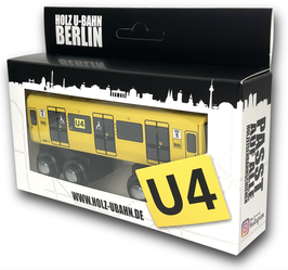 Berliner Holz U-Bahn U4 - IK (Limited edition)