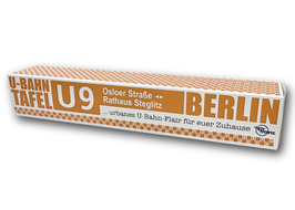 U-Bahn Tafel Berlin Linie U9