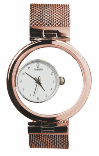 Float Uhr rose