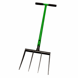 Grabegabel Broadfork – Carbonstahl Bodenlockerer mit 4 Zinken