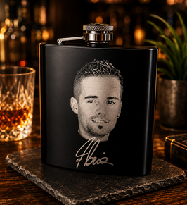 GRUBERTALER FLACHMANN – SCHWARZ METALLISCH – 150 ml  - Edition „FLORIAN“