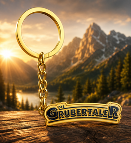 GRUBERTALER-SOFT-EMAILLE-SCHLÜSSELANHÄNGER