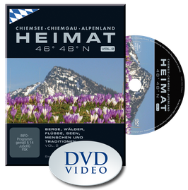 HEIMAT 46° 48° N - Chiemsee, Chiemgau, Alpenland  |  VOL. 2 - DVD | Winter-Frühling