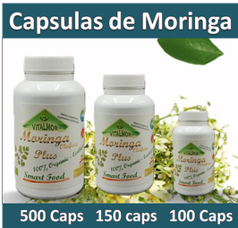 .   Cápsulas de Moringa (100 - 150 - 500)