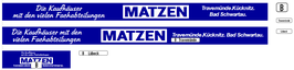 Banderolenwerbung für MAN SD200 - Wiking - Lübeck