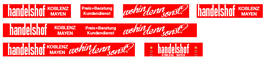 Werbung für MAN SG192 - Rietze - Koblenz
