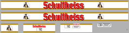 ÜBERARBEITET - Banderolenwerbung für MAN SD200 - Wiking - Berlin