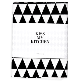Kiss my Kitchen - Küchenhandtuch Dreiecke