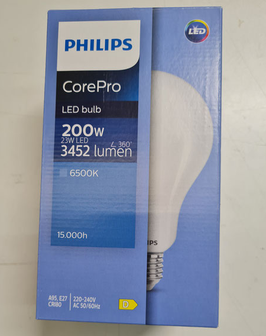 LED-Lampe E27 Philips 6500K 3452 Lumen