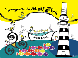 Poster "La guinguette des mouettes"