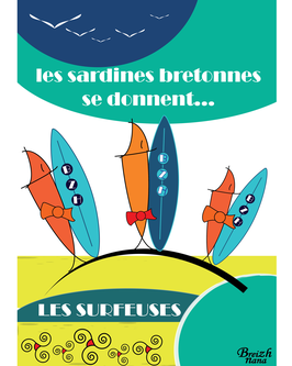 Poster "Les surfeuses"