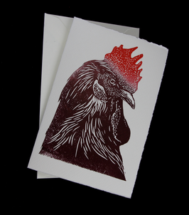 Single Card: Rooster