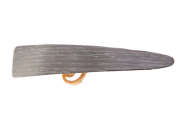 Haarspange / federleicht / 95mm / Eiche grau