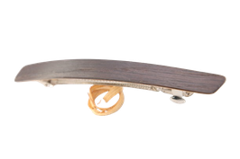 Haarspange / federleicht / 95mm / Eiche schwarz