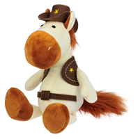 Plüschpferd Sheriff