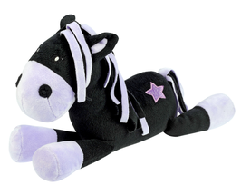Plüsch-Pferd Black Star