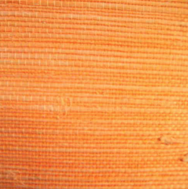 Gras Jute Tapete "Kagami", orange