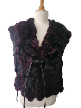 Fake Fur Weste Gr.L
