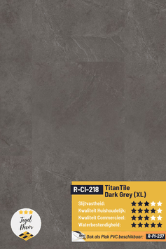 R-Cl-218 TitanTile Dark Grey