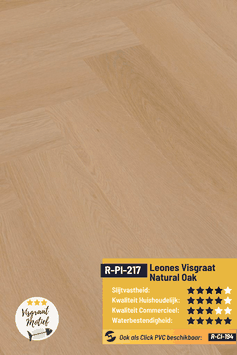 R-Pl-217 Leones Visgraat Natural Oak