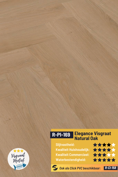 R-Pl-169 Elegance Visgraat Natural Oak