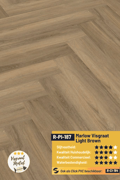 R-Pl-187 Marlow Visgraat Light Brown