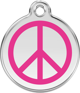 PEACE Hot Pink