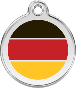 Deutsche Flagge Rot