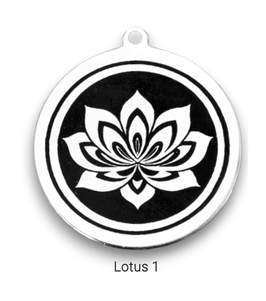 Mystic Dog Tiermarken Lotus ⌀ 2.5 CM