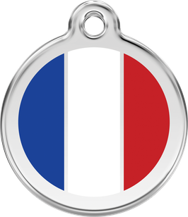 Französische Flagge Weiß