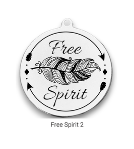 Mystic Dog Tiermarken Free Spirit ⌀ 2 CM