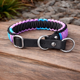 Zugstopp Biothane Mix Halsband Unicoen