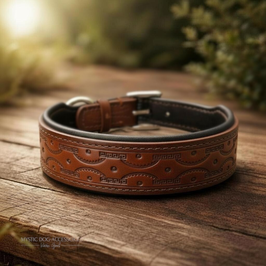 Lederhalsband Arcus - Rustico