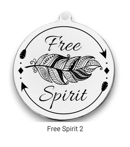 Mystic Dog Tiermarken Free Spirit ⌀ 3 CM