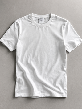 Cold Street Clothing Essential Herren T-Shirt Weiss