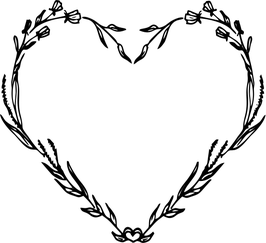 Herzkranz Holzstempel