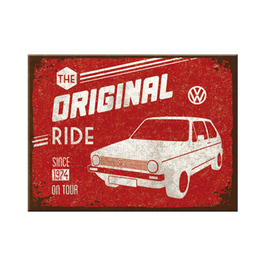 VW Golf, The Original Ride, Volkswagen - Magnet